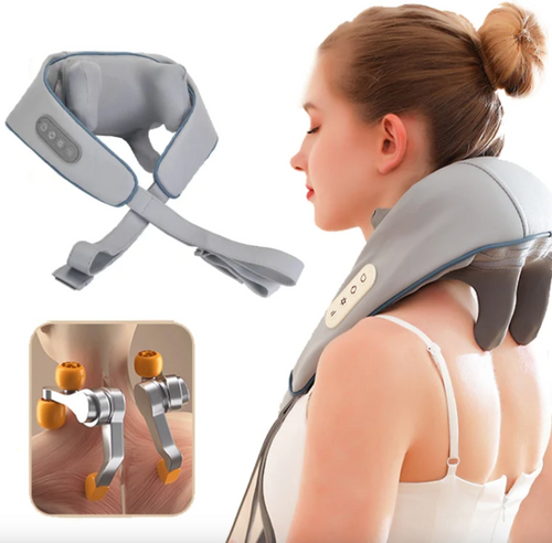 MASAJEADOR SHIATSU - CALOR 5D RELAX PREMIUM