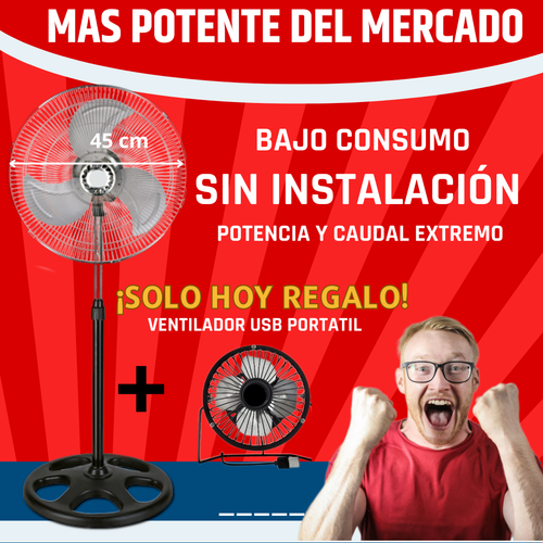 VENTILADOR PREMIUM®- MÁXIMA POTENCIA DEL MERCADO